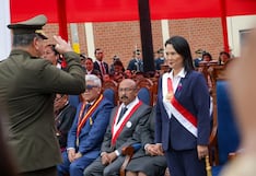 Tacna: Presidenta de la República Keiko Fujimori participa en Procesión de la Bandera