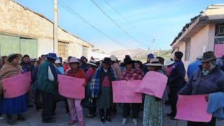 Tacna: Tarateños se movilizan a penal de Challapalca para protestar