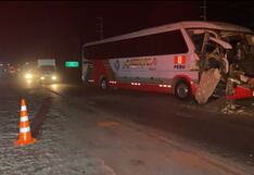 La Libertad: Estudiante de enfermería muere en choque de bus contra tráiler
