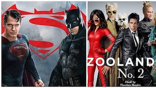 "Batman Vs Superman" y "Zoolander 2" compiten como lo peor del cine 2017