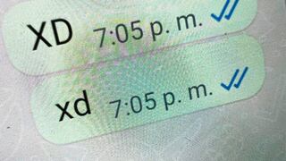 WhatsApp: conoce la diferencia entre “XD” y “xd” en tus conversaciones