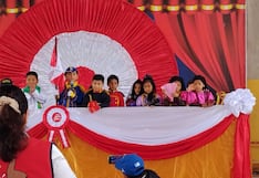 Chincha: alumnos de inicial escenifican la proclamación de la Independencia