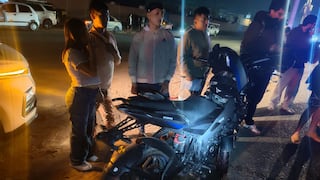 Motociclista muere tras chocar contra un tráiler en la carretera Chiclayo-Lambayeque