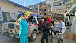 Dos personas resultan heridas tras choque de mototaxi contra auto en Huancavelica