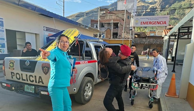 Dos personas resultan heridas tras choque de mototaxi contra auto en Huancavelica