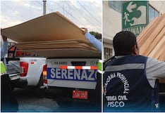 Entregan ayuda humanitaria a familias afectadas por incendio en Pisco Playa
