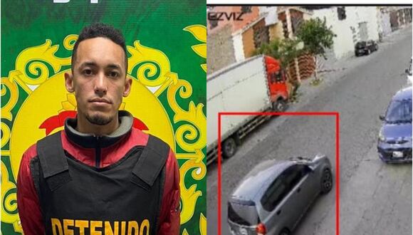 El venezolano está detenido por la tenencia del arma que se le halló y que será homologada con los casos de sicariato. (Foto: Cortesía)