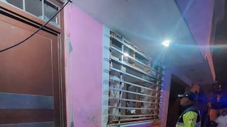 Trujillo: Dinamitan vivienda en Villa Judicial, en Huanchaco