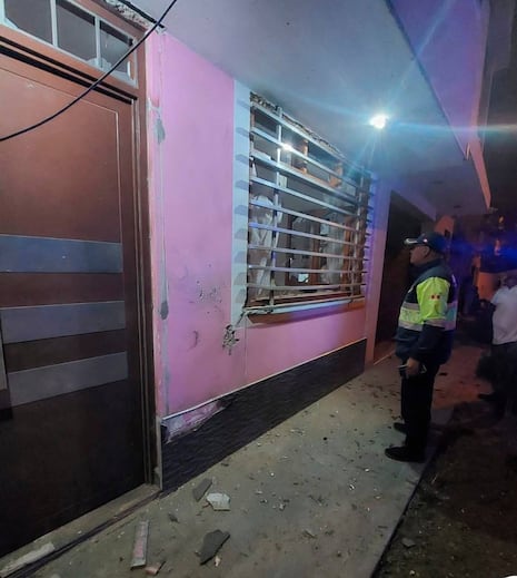 Trujillo: Dinamitan vivienda en Villa Judicial, en Huanchaco