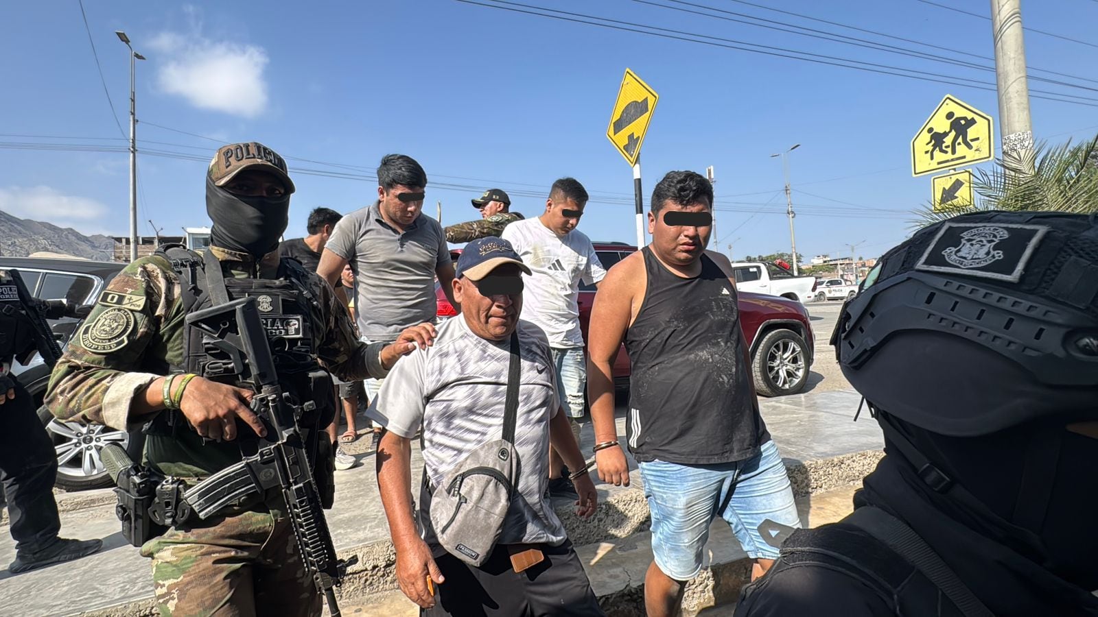 Policía los sindica de integrar la banda “Los Miserables de Trujillo”. General Ricardo Espinoza dice que pretendían posesionarse de un terreno ilegalmente.