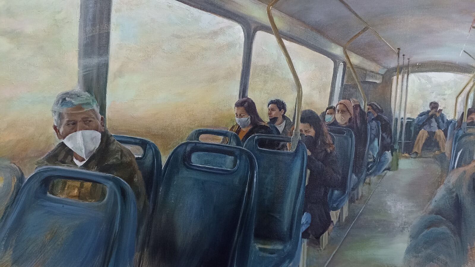 La obra "Camino a la Tierra prometida" de Lali García (Foto: Difusión)