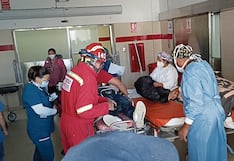 Distribuidor de gas terminó con quemaduras en Arequipa