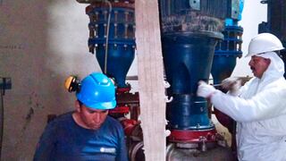 EPS Grau realiza trabajos de mantenimiento del sistema de agua en puntos críticos de Piura