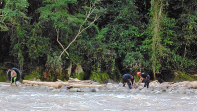 ​No encuentran cuerpo de mototaxista tragado por río Tulumayo