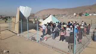 Fuertes vientos destruyen módulos del Pronoei Los Ángeles del Sur en Cerro Colorado (VIDEO)