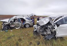 Puno: Una fallecida y varios heridos tras el choque frontal de dos vehículos