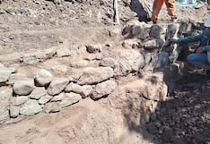 Hallan parte del Camino Inca en trabajos de drenaje pluvial en Cusco (FOTOS)