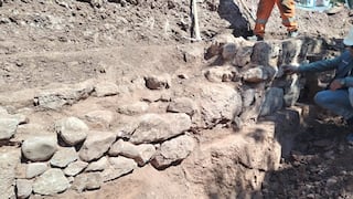Hallan parte del Camino Inca en trabajos de drenaje pluvial en Cusco (FOTOS)