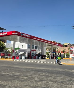 Grifos en Arequipa con precios altos del GLP. (Foto: Yunsu Pariapaza/@photo.gec)