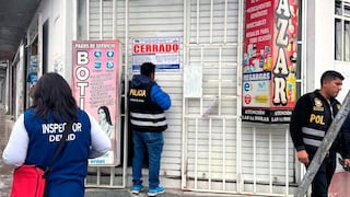 Cierran 11 boticas informales y clandestinas en Huancayo y Chilca