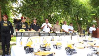 Piura: Gore entrega implementos a la Unidad de Emergencia de la PNP
