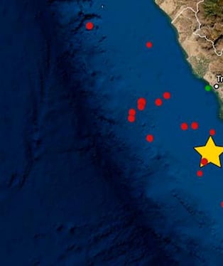 El movimiento telúrico se produjo a 73 kilómetros al oeste de Chimbote, en la región Áncash, y fue percibido con intensidad III en la ciudad.