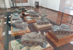 Estas son las piezas a escala de la Segunda Guerra Mundial expuestas en Arequipa (FOTOS Y VIDEO)