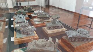 Estas son las piezas a escala de la Segunda Guerra Mundial expuestas en Arequipa (FOTOS Y VIDEO)