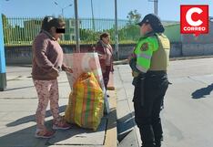 Huancayo: Ladrones “torpes” roban zapatillas de un solo pie y no tienen más remedio que botarlas