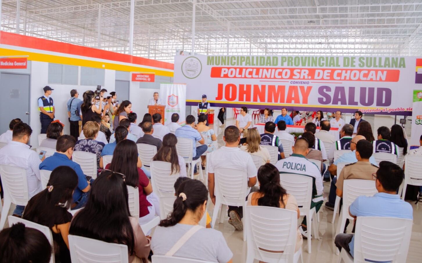 Está ubicado en la explanada del excampo ferial en Sullana y atiende con 20 especialidades