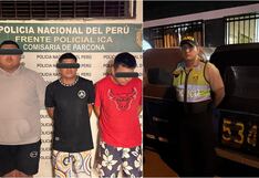 Ica: caen “los diablos de Subtanjalla” con tres mototaxis robadas