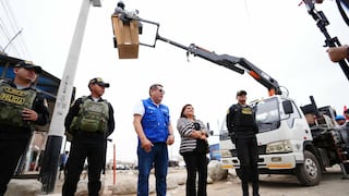 Trujillo: Supervisan instalación de 420 cámaras de videoviglancia con en toda la ciudad