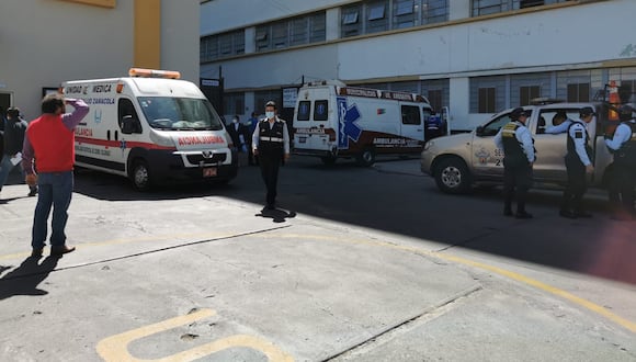 Ebrios fueron internados en el hospital Honorio Delgado Espinoza|Foto: Yorch Huamaní