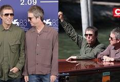 Liam y Noel Gallagher se reencuentran en Venecia para estreno de documental de Oasis