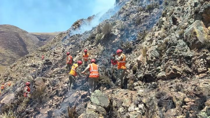 Puno: Incendios forestales dejan dos fallecidos y más de una veintena de heridos