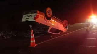 Arequipa: Camioneta se despista en San Juan de Siguas y deja varios heridos