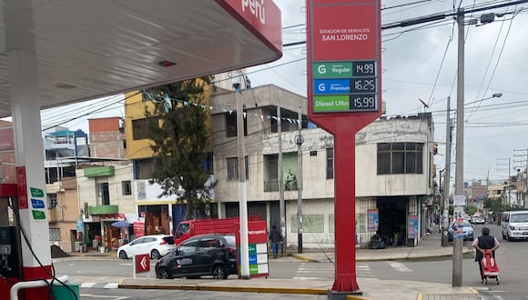 Precios de combustibles en grifos de la ciudad de Arequipa. (Foto: GEC)