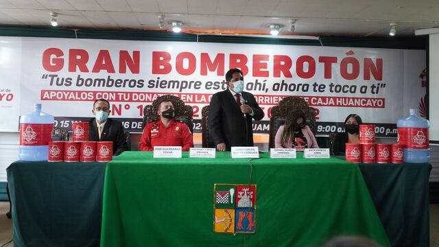 Realizarán “Bomberotón Huancayo” ante varias carencias de Compañía N°30