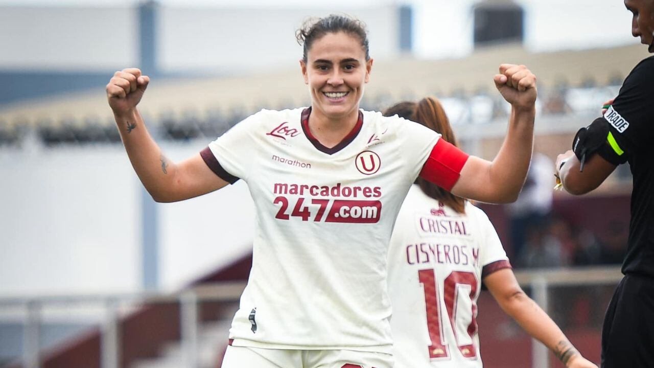 Stephanie “Fefa” Lacoste marcó el tanto de la "U". (Foto: Universitario)