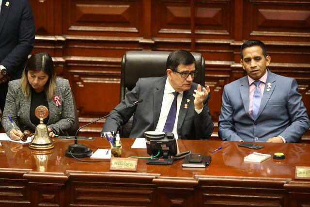 Elecciones para la Mesa Directiva 2023-2024 se desarrolló este miércoles 26 de julio. Los candidatos a la presidencia congresal fueron los congresistas Luis Aragón (Acción Popular) y Alejandro Soto (Alianza para el Progreso). (Foto: GEC)