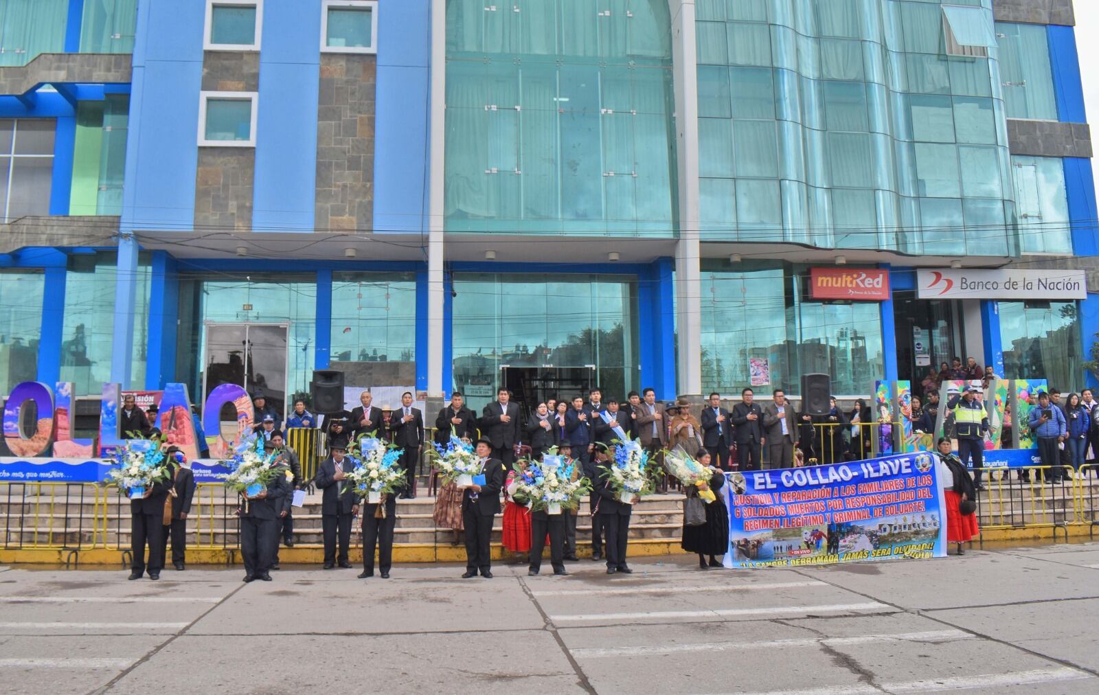 PUNO: Con diversas actividades recordaron un año de la muerte de soldados en río de Ilave