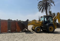Pisco: desalojan área ocupada en playa El Chaco para recuperar el orden en zona turística