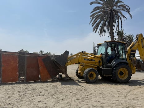 Pisco: desalojan área ocupada en playa El Chaco para recuperar el orden en zona turística