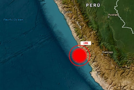Sismo de magnitud 3.5 se registró esta noche frente al Callao, según IGP