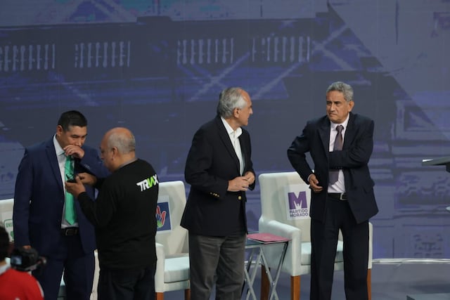 El lado B del quinto día de debate presidencial 2026 (Fotos: GEC)