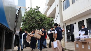 ODPE Ica trasladó material electoral a locales de votación para elecciones del 4 de octubre