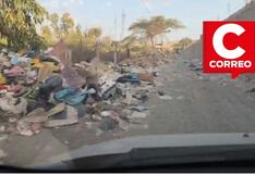 Ica: vecinos de Fonavi San Martín denuncian botadero clandestino en vía a Yanquiza