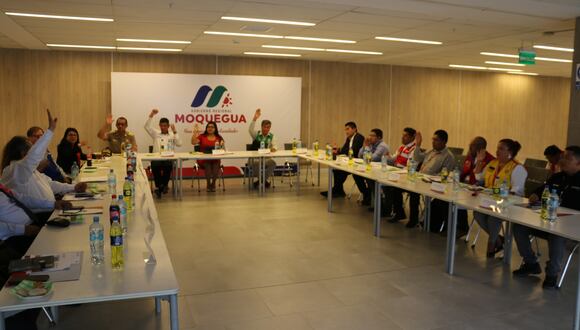 Emplazamiento fue uno de los acuerdos en la sesión del Comité Regional de Seguridad Ciudadana de Moquegua. (Foto: Difusión)