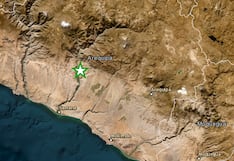 Temblor de magnitud 3.4 se registra en Aplao, Arequipa