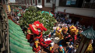 Barrio chino de Lima se viste de gala 